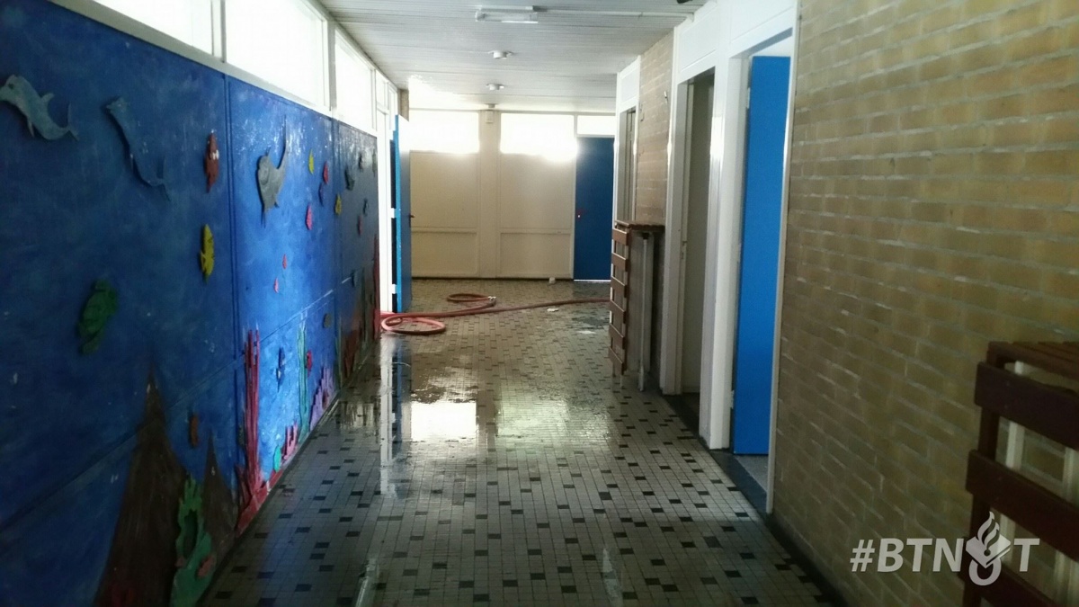 Vernielingen aangericht in leegstaande school