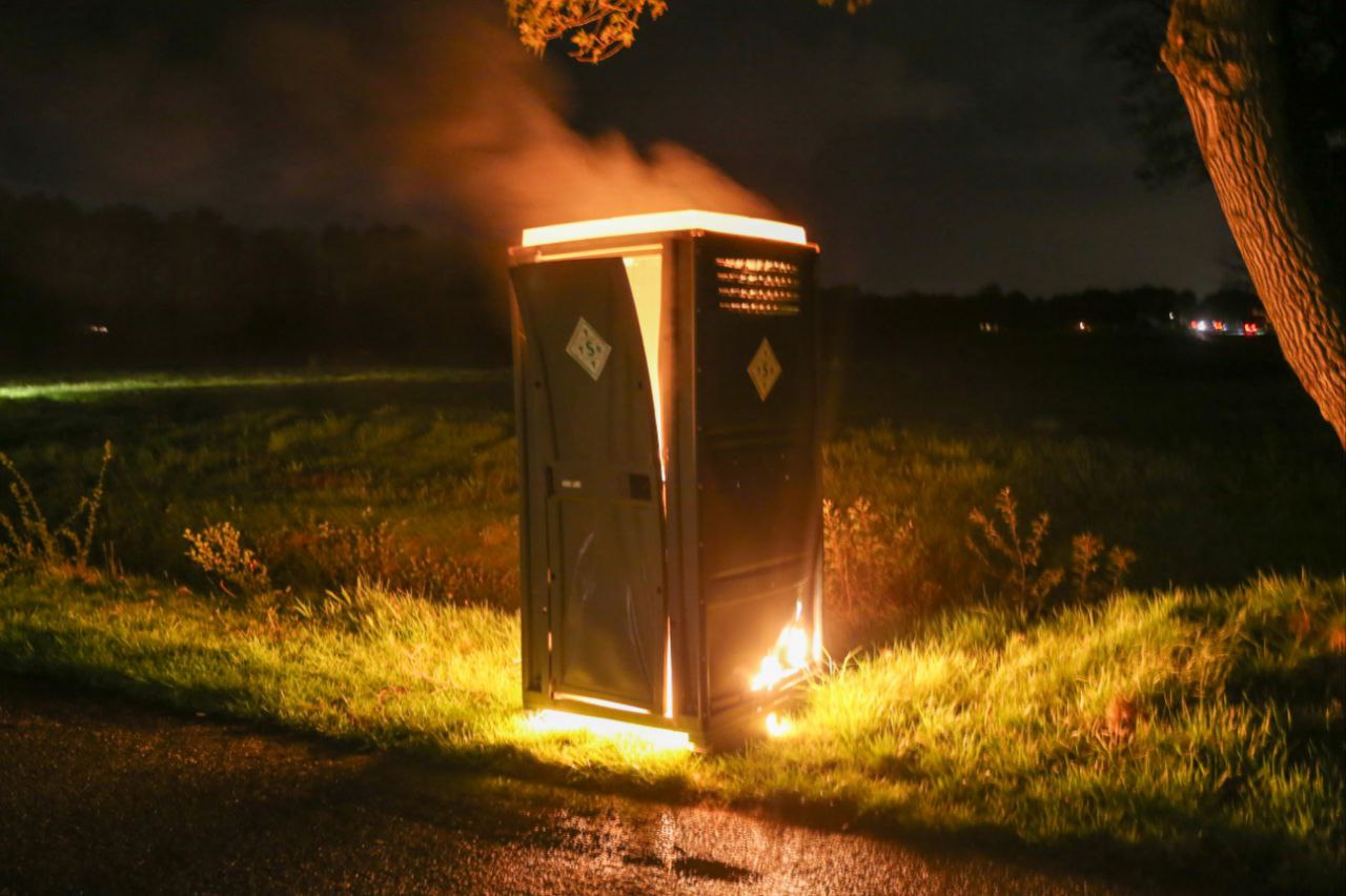 Dixie gaat in vlammen op in Glane