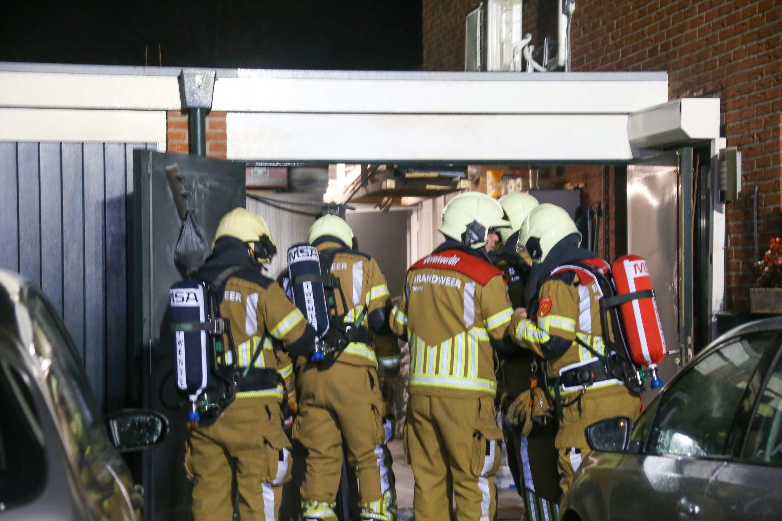 Hofkamp explosie brandweer