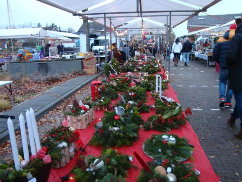 Kerstmarkt Overdinkel kerststukjes