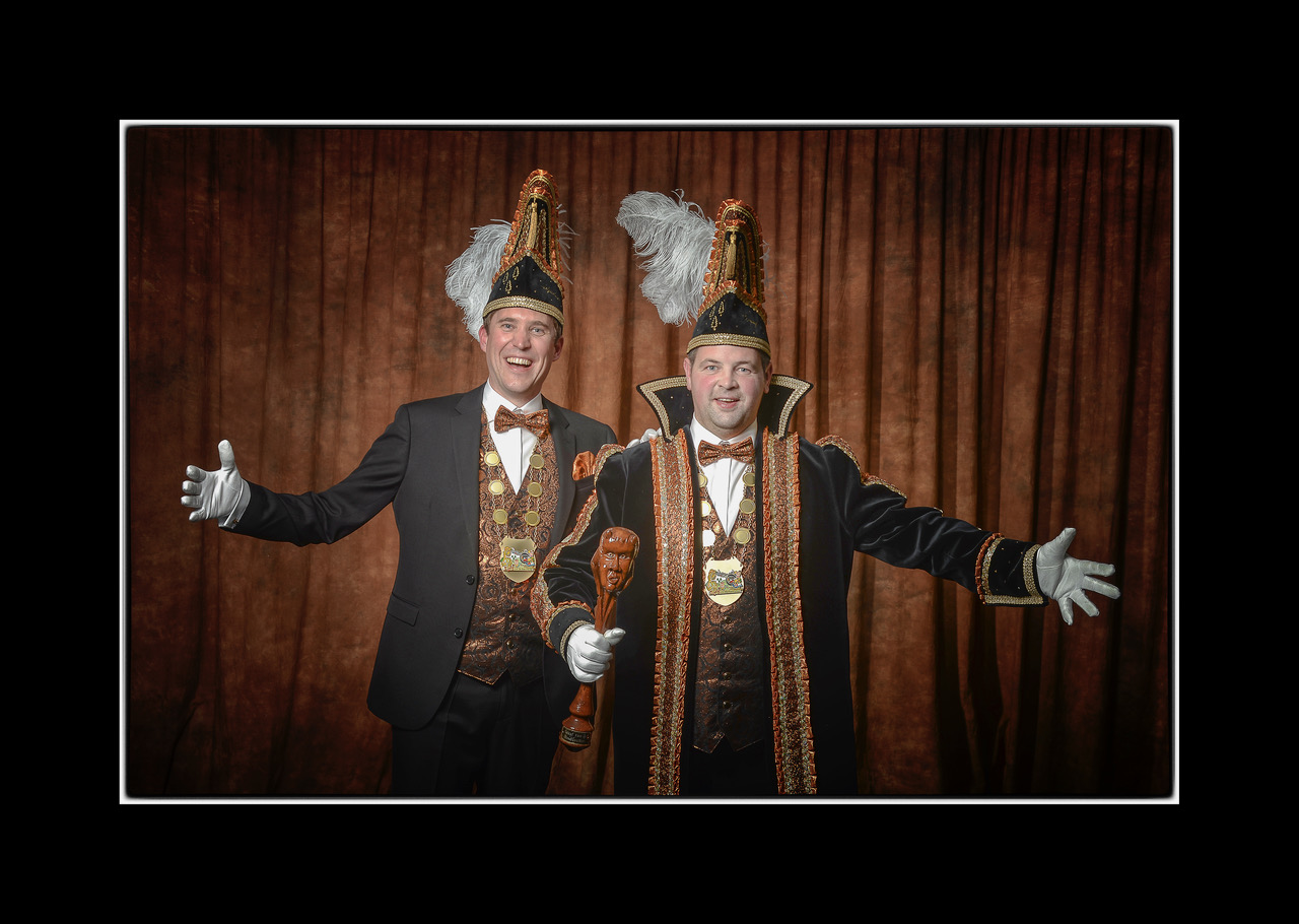 Graaf Thomas en adjudant Wouter op stoom bij De Bosdûvelkes