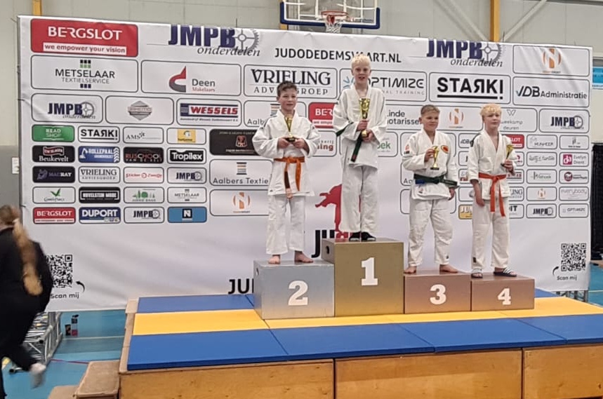 Judo Dedemsvaart jan25 podium