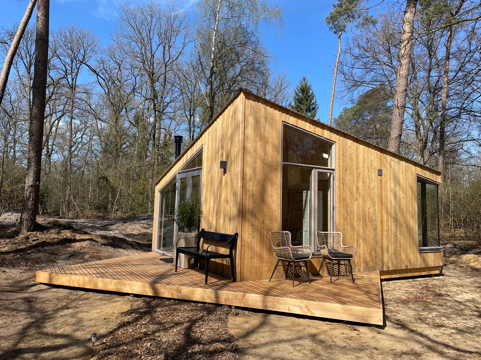Tiny house te huur in de Losserse natuur