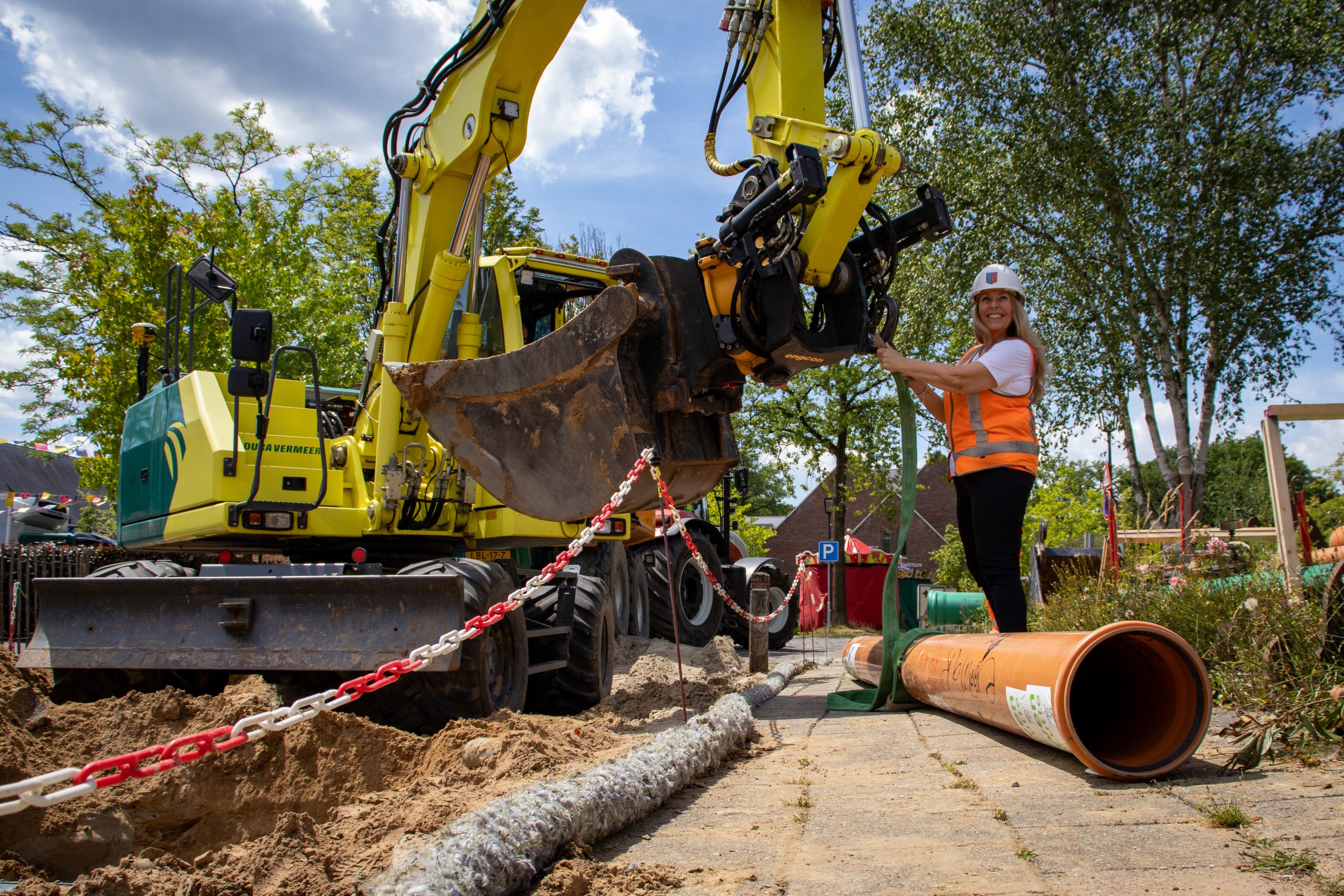 Laatste buis gelegd: Project ‘Bouwen aan De Lutte’ nadert voltooiing
