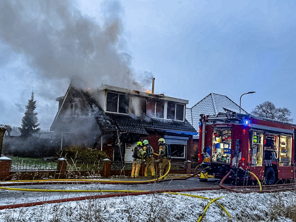 Woningbrand Dubbeleweg Overdinkel