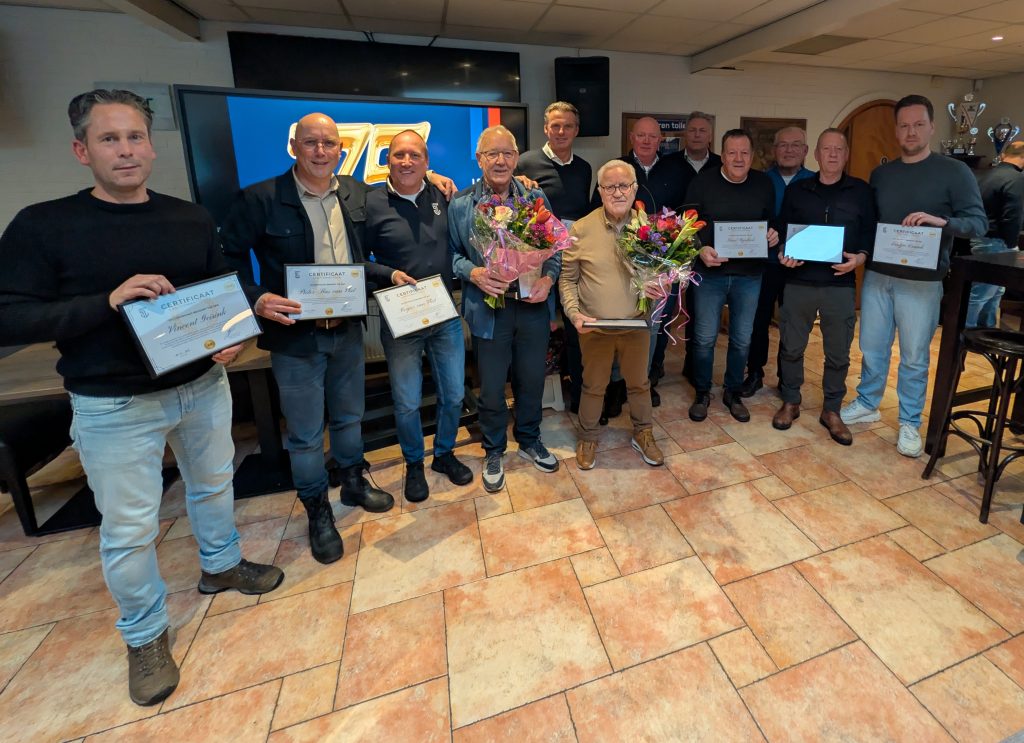 SV Losser huldigt jubilarissen