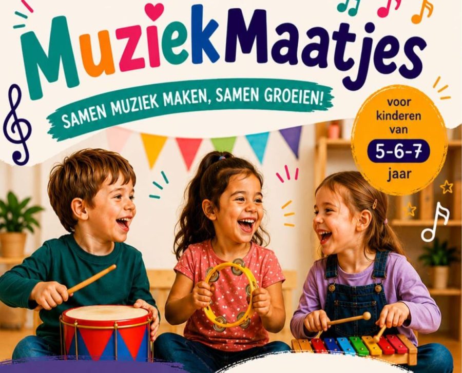 Cursus MuziekMaatjes laten jonge kinderen spelenderwijs kennismaken met muziek