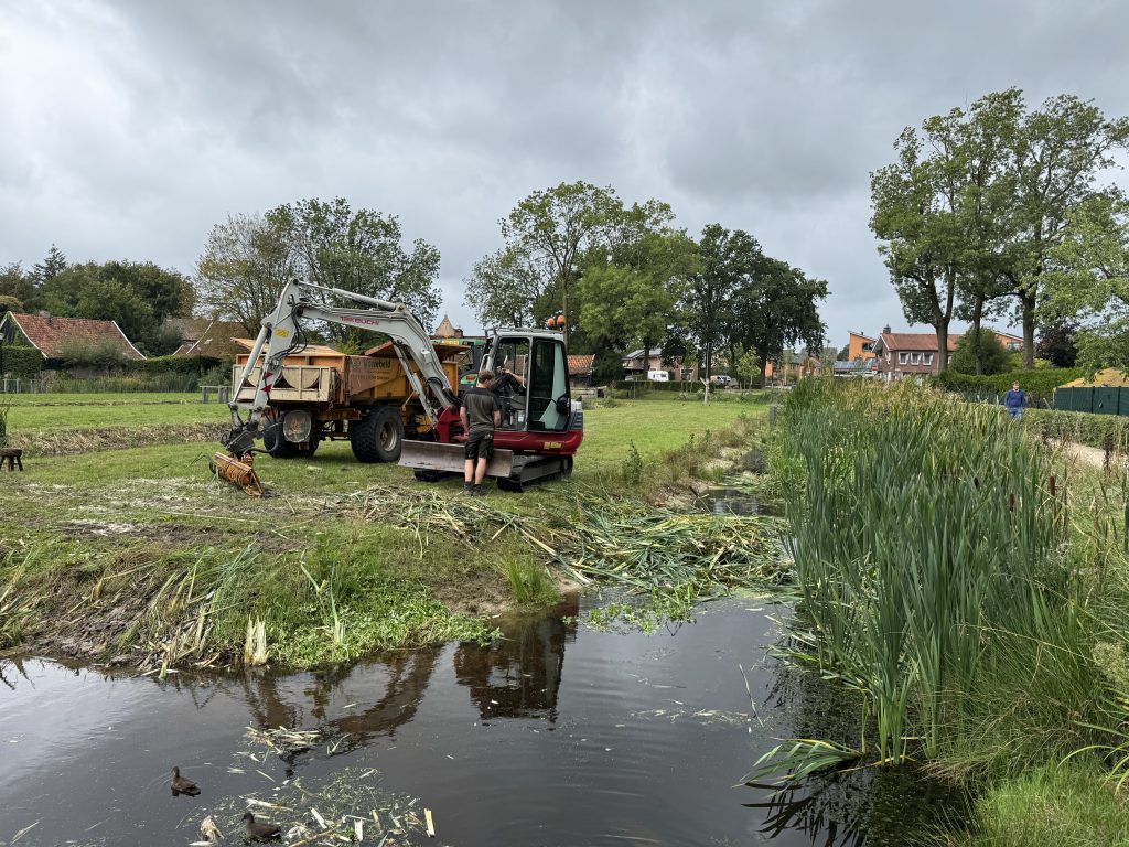 Gemeente start maaiwerkzaamheden op Dorpsbleek in Losser