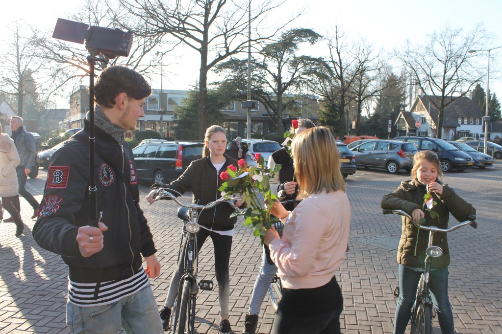 Valentijns-verrassing in centrum Losser