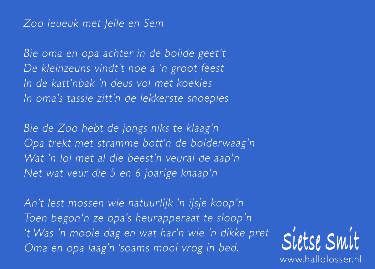 Zoo leueuk met Jelle en Sem