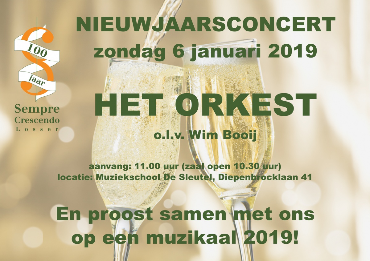 Nieuwjaarsconcert Sempre Crescendo