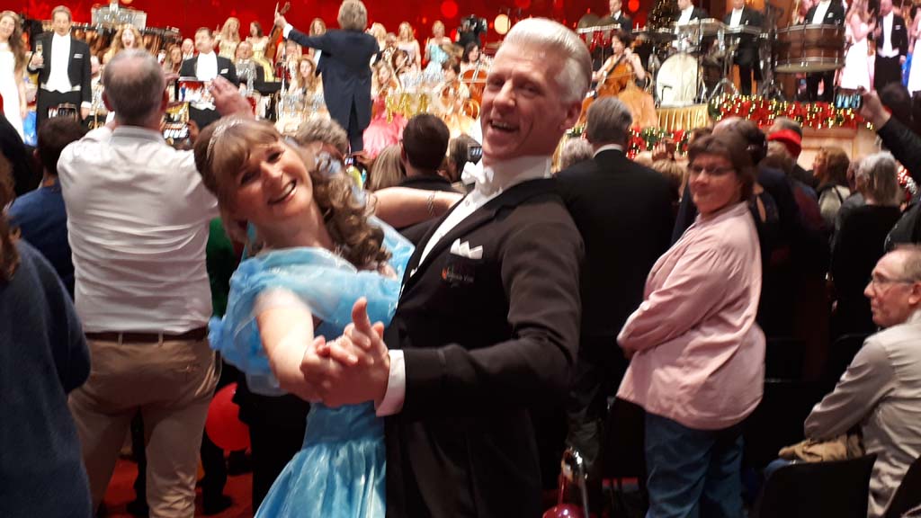 Lossers ballroom danspaar weer bij Rieu