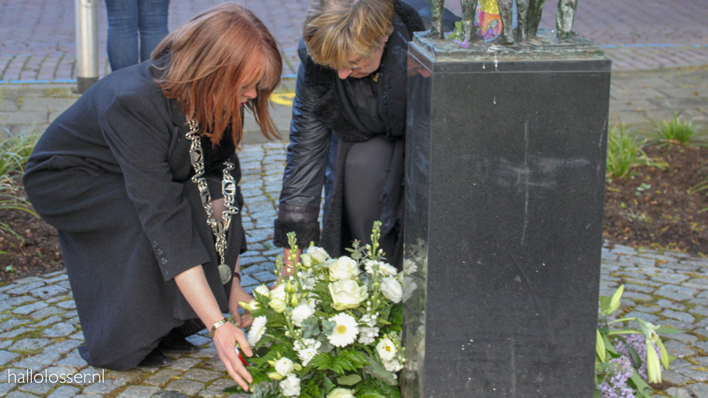 Indrukwekkende dodenherdenking in Losser