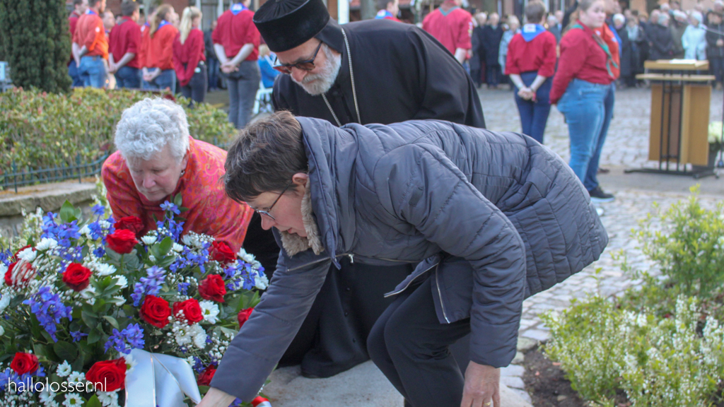 Indrukwekkende dodenherdenking in Losser