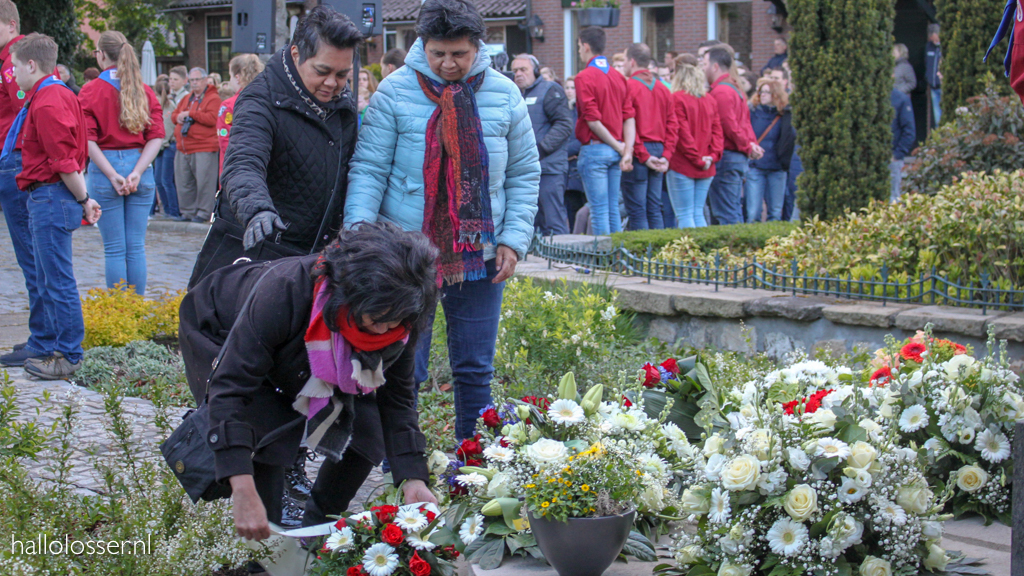 Indrukwekkende dodenherdenking in Losser