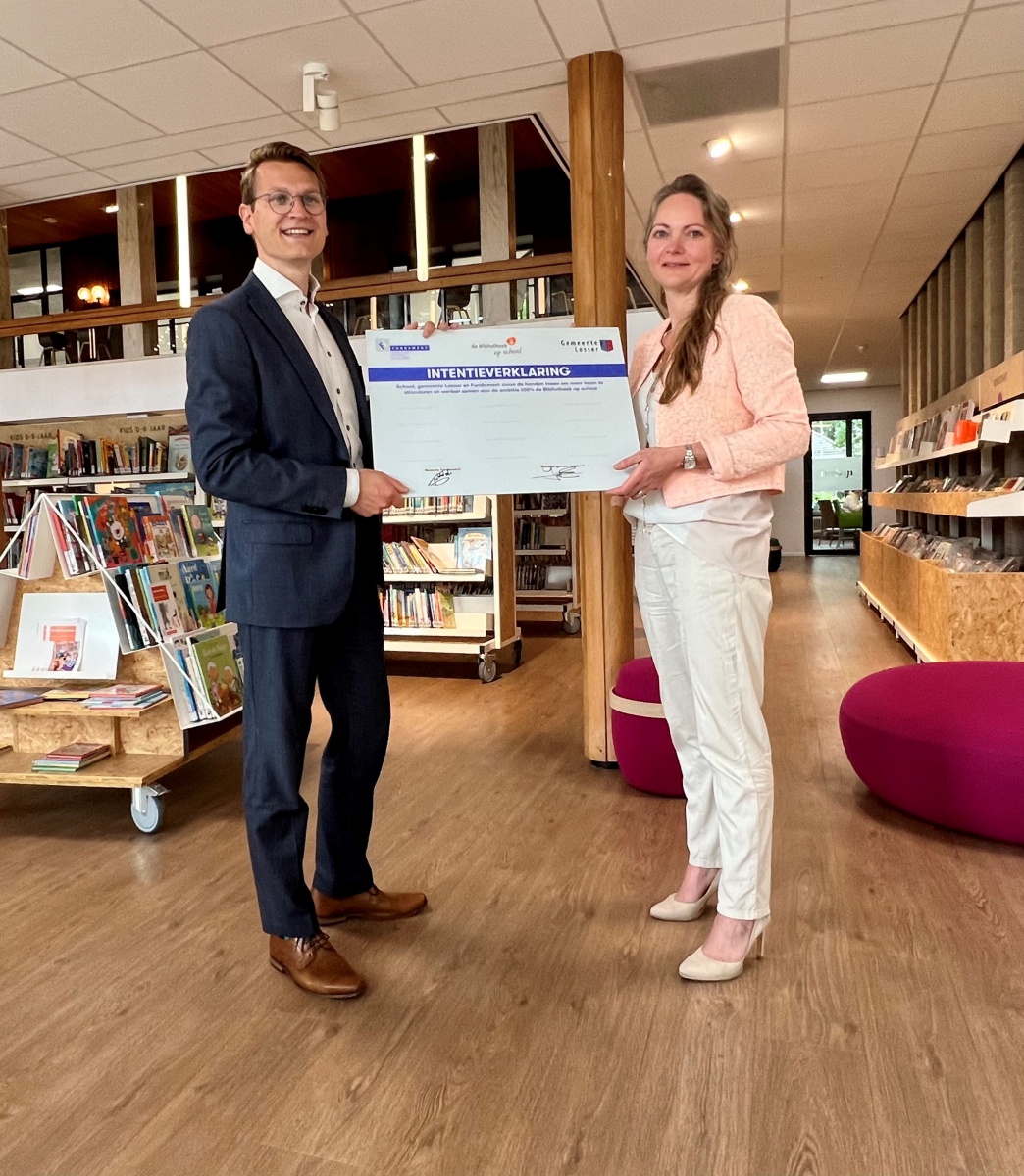 Bibliotheek op alle scholen in Losser