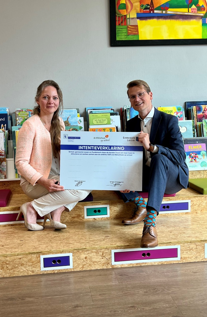 Bibliotheek op alle scholen in Losser