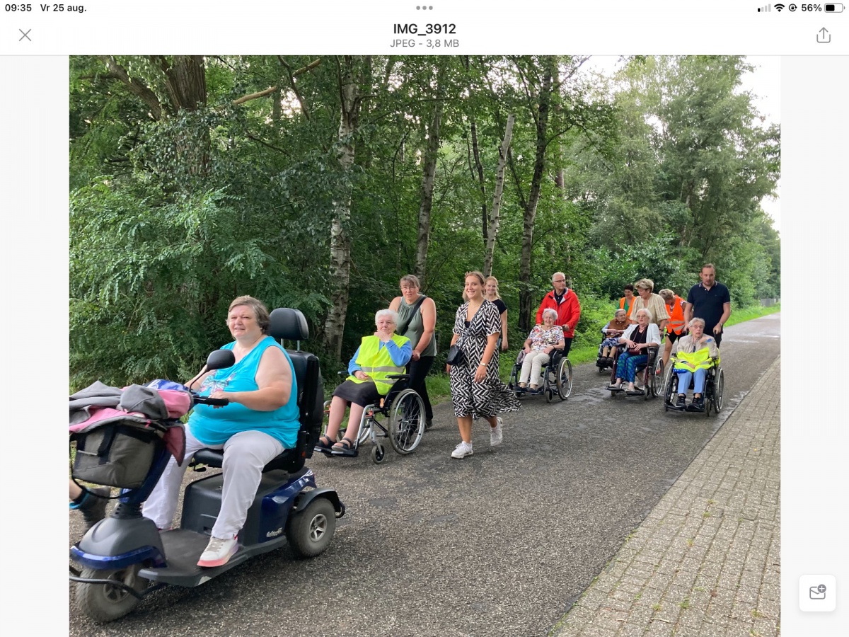 Prachtige wandelavonden met prachtig wandelweer