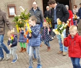 Palmpasenoptocht Losser 2018