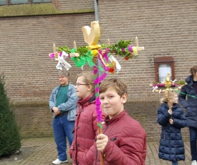 Palmpasenoptocht Losser 2018