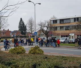 Palmpasenoptocht Losser 2018