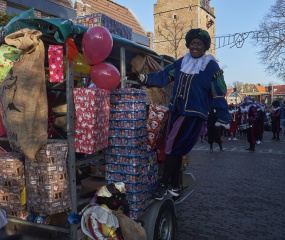 Intocht Sinterklaas door Hans Kienhuis