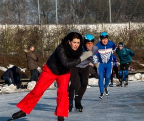 Schaatsplezier door Jos Wekking