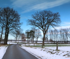 Dinkeldal in de sneeuw - Jan 2017 door Astrid Velthuis