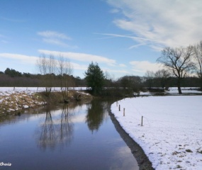 Dinkeldal in de sneeuw - Jan 2017 door Astrid Velthuis