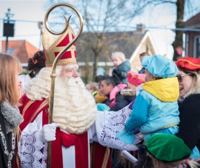 Intocht Sinterklaas door Maurice Perik