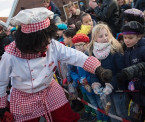 Intocht Sinterklaas door Maurice Perik