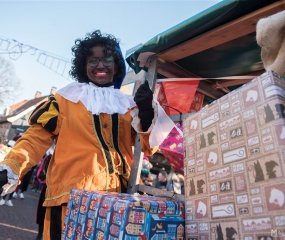 Intocht Sinterklaas door Maurice Perik