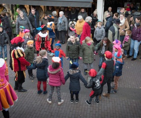 Intocht Sinterklaas door Maurice Perik