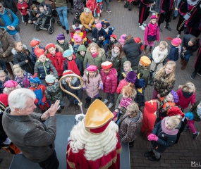 Intocht Sinterklaas door Maurice Perik