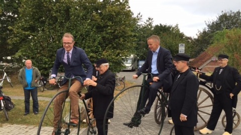 Geslaagde jubileumtocht Gildehaus-Dinkelroute