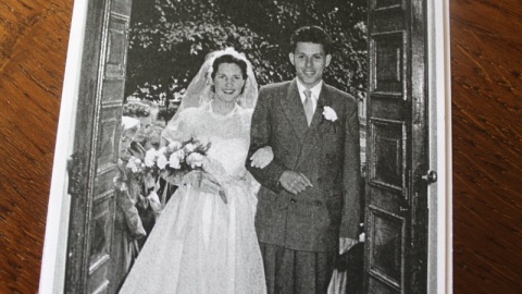 Jannie en Jan 60 jaar getrouwd