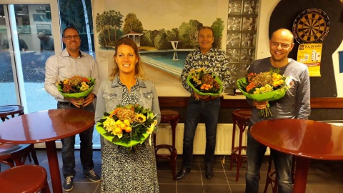 Jubilarissen bij Zwemclub Losser