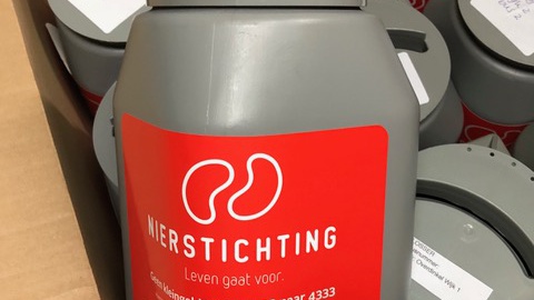 Mooie opbrengst collecte Nierstichting