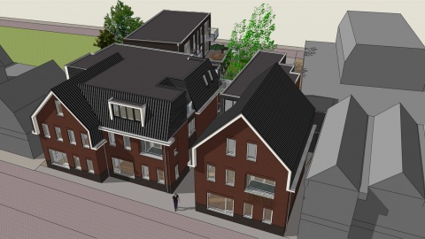 Volgende week start bouw appartementen Kerkstraat