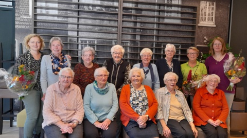 Taart bij de Actieve Ontmoeting in Overdinkel