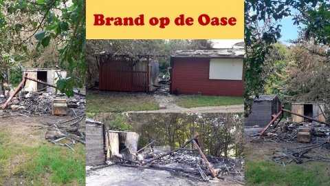 Brand op de Oase!