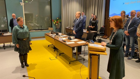 Inge Oort – van Wakeren geïnstalleerd als raadslid