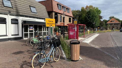 Tijdelijke fietsenstalling heeft weinig aantrekkingskracht