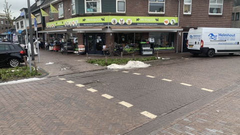 Werkzaamheden drempel bij Pets & Co