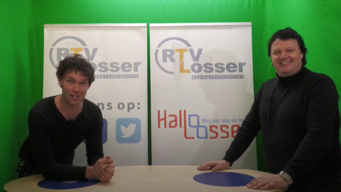 Video : Chris de Roo op bezoek bij studio RTV Losser