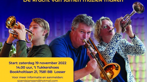 Muziekvereniging DTKS presenteert het Nieuw Talent Orkest Losser