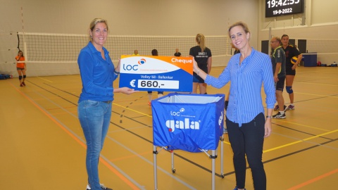 LOC sponsort ballenkarren Volley'68