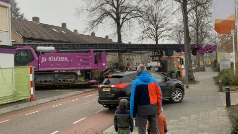 Opstopping Lutterstraat bij Dinkelstaete