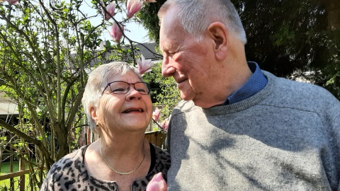 Hanny en Ton van der Zanden 60 jaar getrouwd