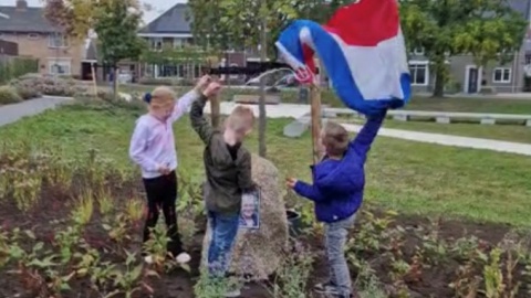 Buren Leliestraat  herdenken Harry Breukers